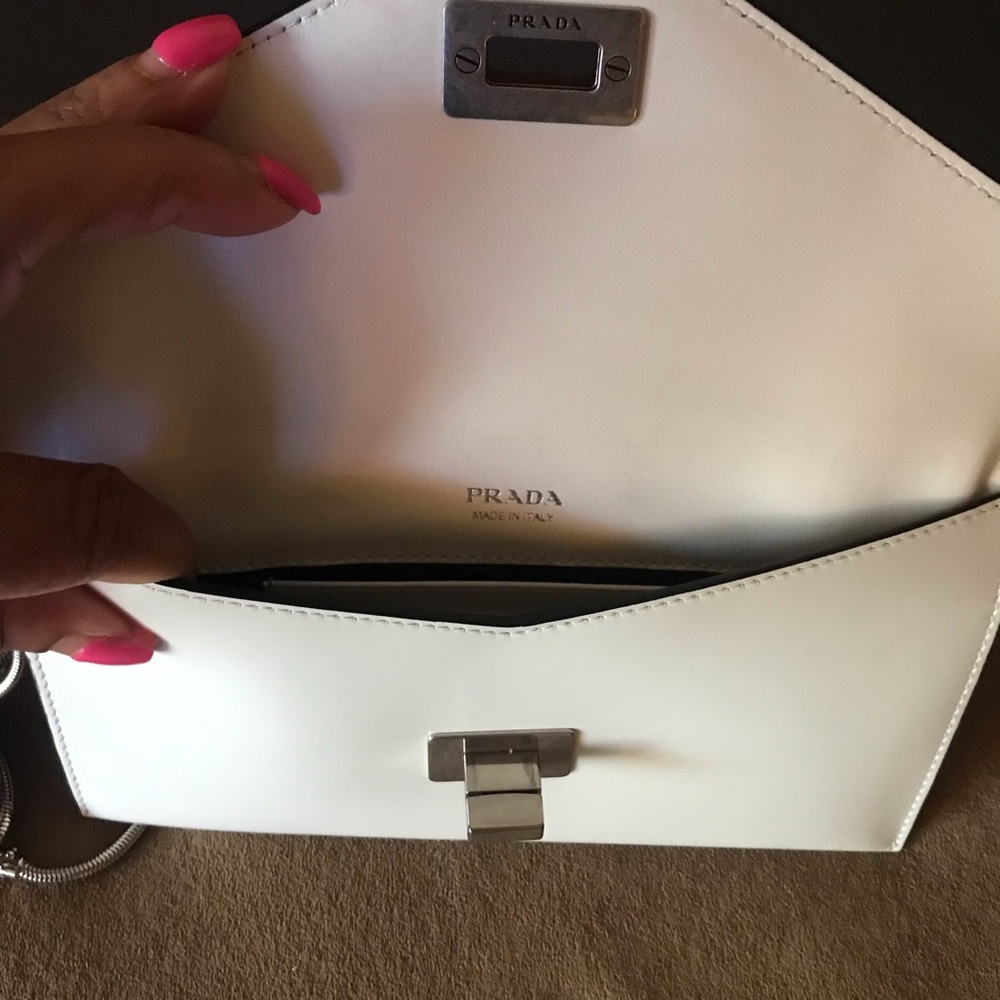 Prada clutch purse. - Picture 3 of 8